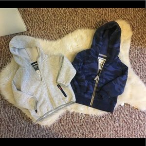 18 month hooded zip up sweatshirts